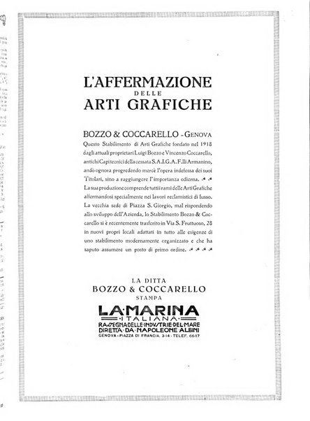 La marina italiana rassegna delle industrie del mare