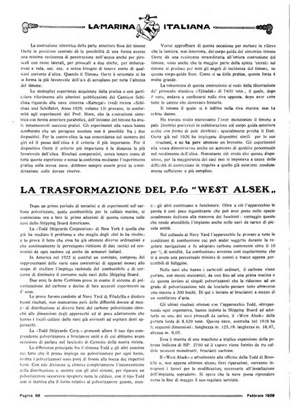 La marina italiana rassegna delle industrie del mare