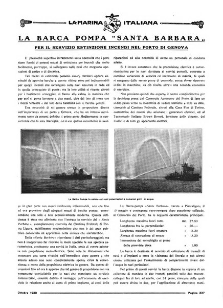 La marina italiana rassegna delle industrie del mare