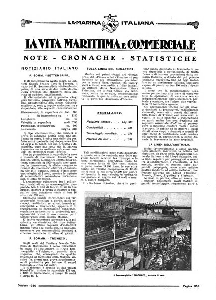 La marina italiana rassegna delle industrie del mare