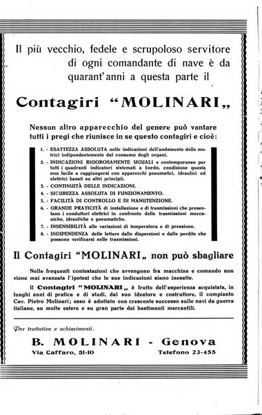 La marina italiana rassegna delle industrie del mare