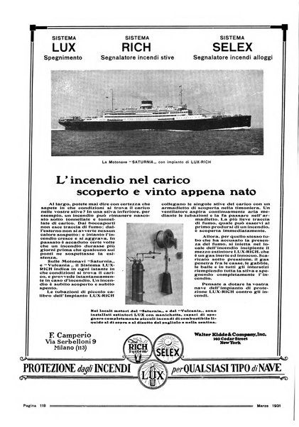 La marina italiana rassegna delle industrie del mare