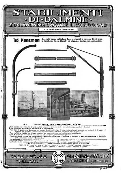 La marina italiana rassegna delle industrie del mare