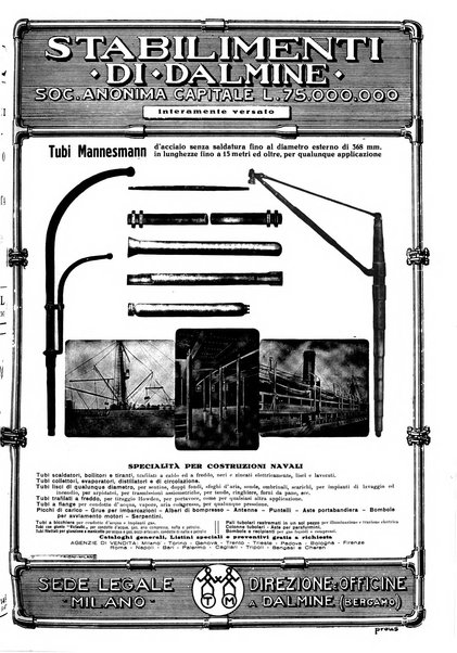 La marina italiana rassegna delle industrie del mare