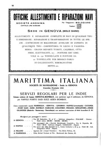 La marina italiana rassegna delle industrie del mare