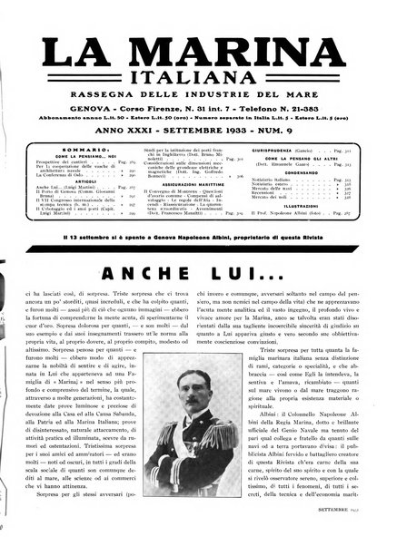 La marina italiana rassegna delle industrie del mare