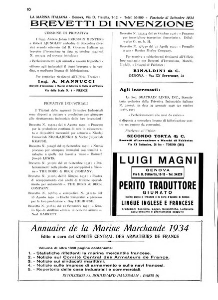 La marina italiana rassegna delle industrie del mare