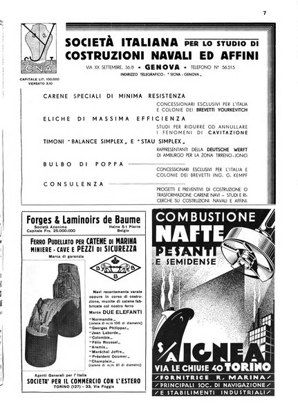 La marina italiana rassegna delle industrie del mare