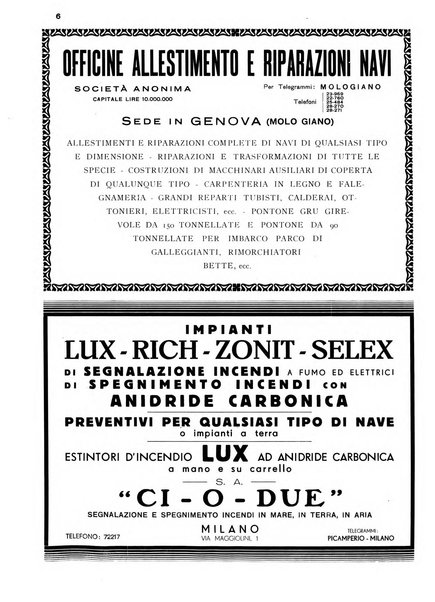 La marina italiana rassegna delle industrie del mare