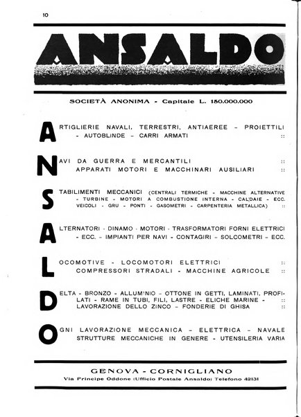 La marina italiana rassegna delle industrie del mare