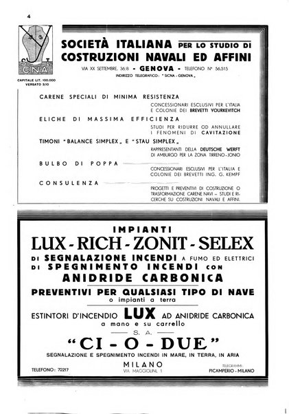 La marina italiana rassegna delle industrie del mare