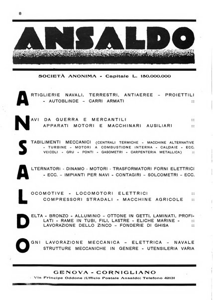 La marina italiana rassegna delle industrie del mare