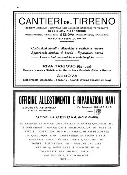 La marina italiana rassegna delle industrie del mare