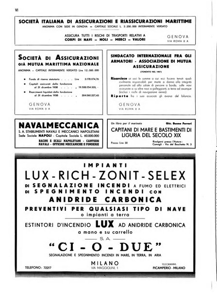 La marina italiana rassegna delle industrie del mare