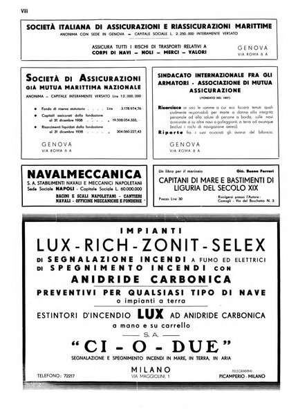 La marina italiana rassegna delle industrie del mare