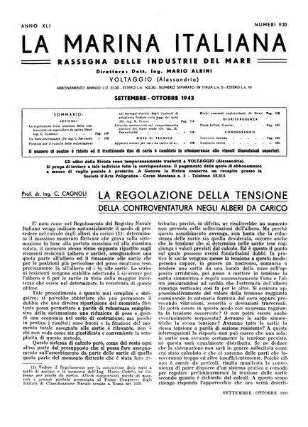 La marina italiana rassegna delle industrie del mare