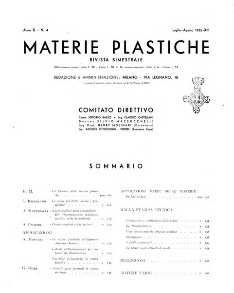 Materie plastiche