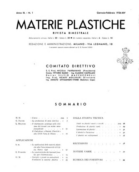 Materie plastiche