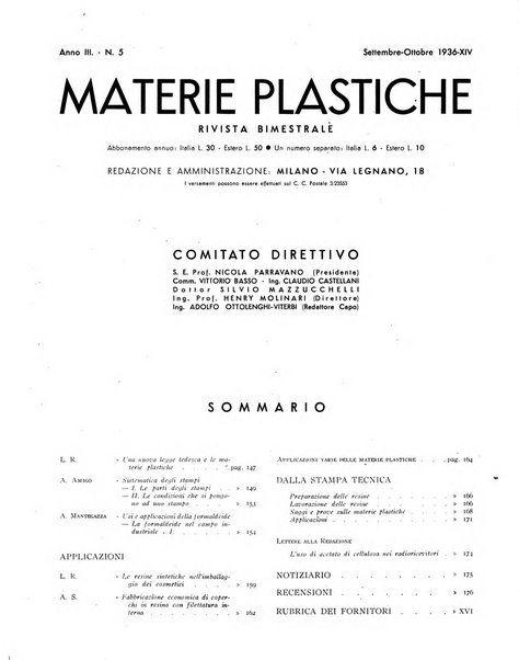 Materie plastiche