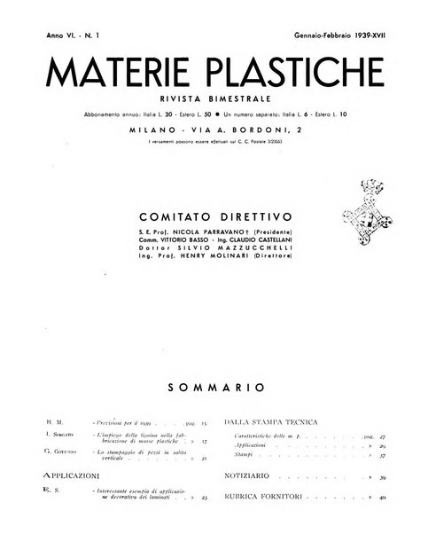 Materie plastiche