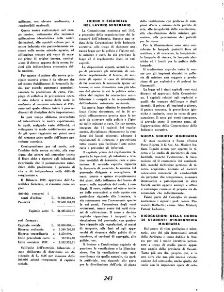 Materie prime d'Italia e dell'Impero rassegna mineraria mensile