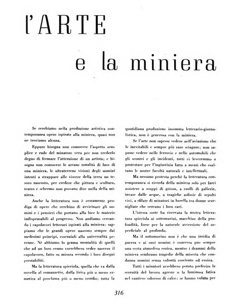 Materie prime d'Italia e dell'Impero rassegna mineraria mensile