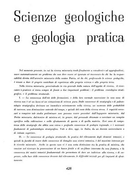 Materie prime d'Italia e dell'Impero rassegna mineraria mensile