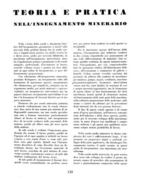 Materie prime d'Italia e dell'Impero rassegna mineraria mensile