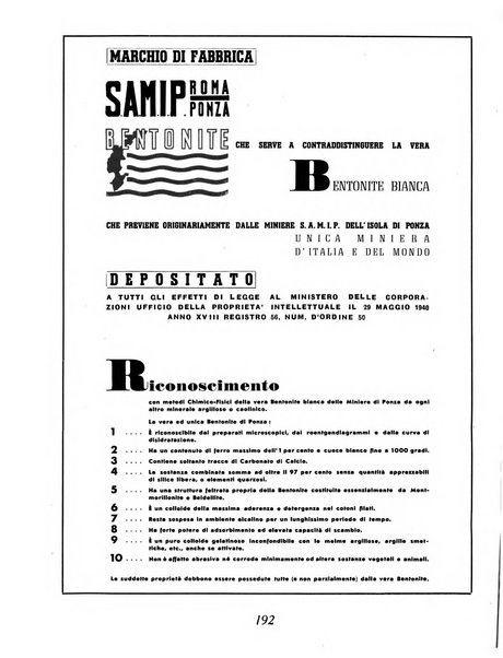 Materie prime d'Italia e dell'Impero rassegna mineraria mensile