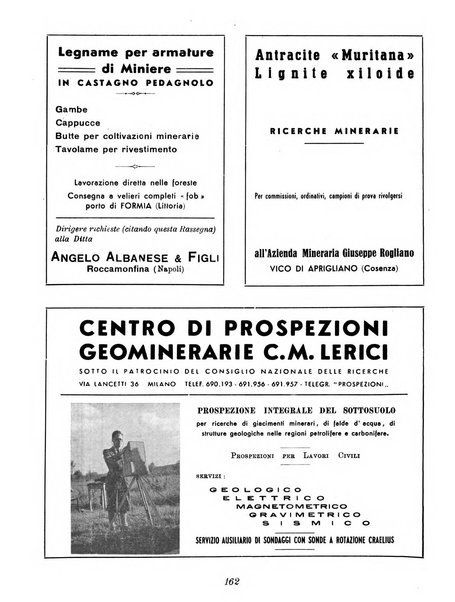 Materie prime d'Italia e dell'Impero rassegna mineraria mensile