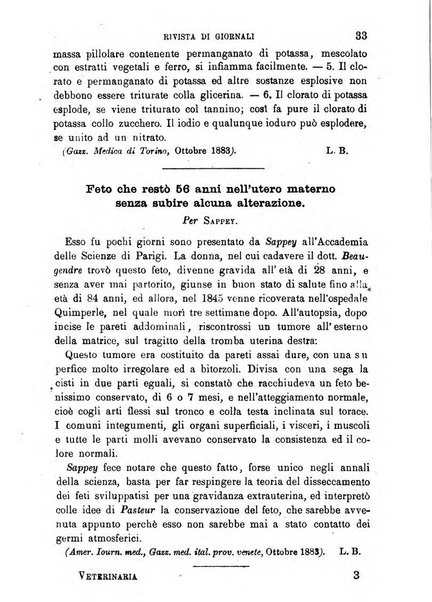 Il medico veterinario giornale teorico-pratico della Regia scuola di medicina veterinaria di Torino