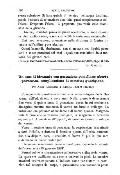 Il medico veterinario giornale teorico-pratico della Regia scuola di medicina veterinaria di Torino