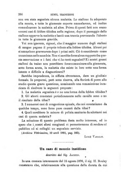 Il medico veterinario giornale teorico-pratico della Regia scuola di medicina veterinaria di Torino