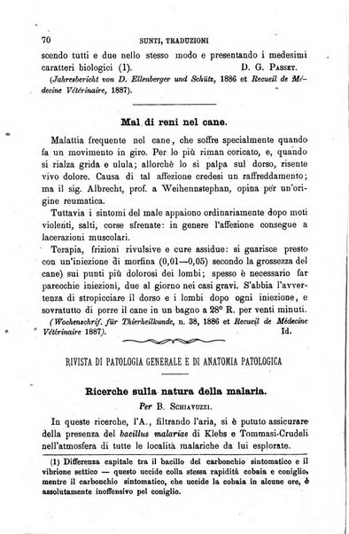 Il medico veterinario giornale teorico-pratico della Regia scuola di medicina veterinaria di Torino