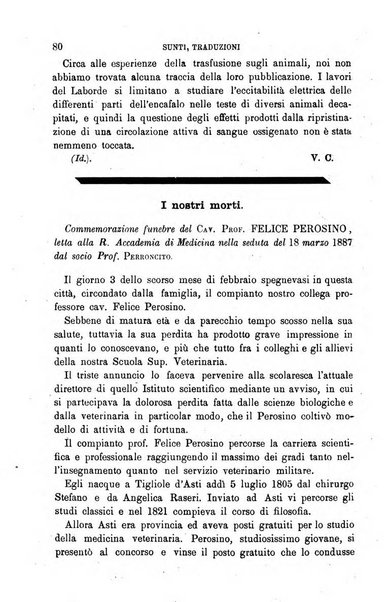 Il medico veterinario giornale teorico-pratico della Regia scuola di medicina veterinaria di Torino