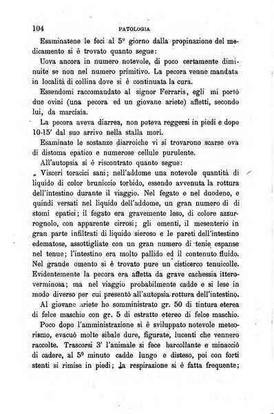 Il medico veterinario giornale teorico-pratico della Regia scuola di medicina veterinaria di Torino