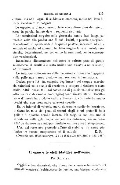 Il medico veterinario giornale teorico-pratico della Regia scuola di medicina veterinaria di Torino