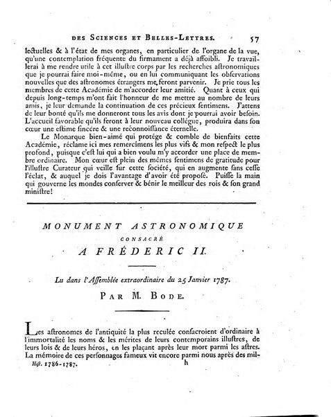 Memoires de l'Academie royale des sciences et belles lettres depuis l'avenement de Frederic Guillaume 2. au throne