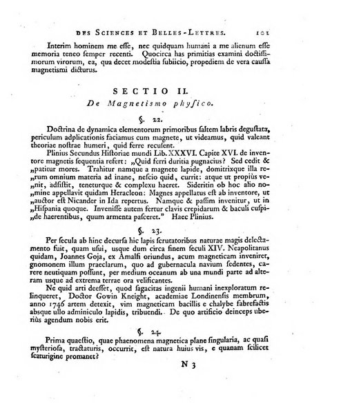 Memoires de l'Academie royale des sciences et belles lettres depuis l'avenement de Frederic Guillaume 2. au throne