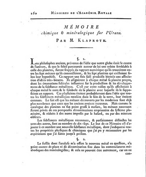 Memoires de l'Academie royale des sciences et belles lettres depuis l'avenement de Frederic Guillaume 2. au throne