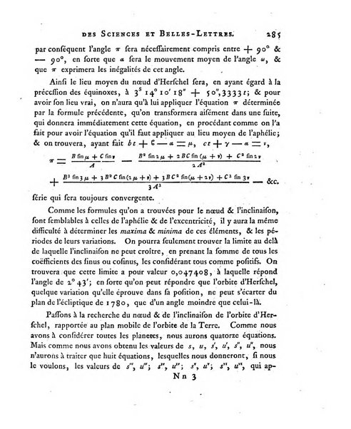 Memoires de l'Academie royale des sciences et belles lettres depuis l'avenement de Frederic Guillaume 2. au throne