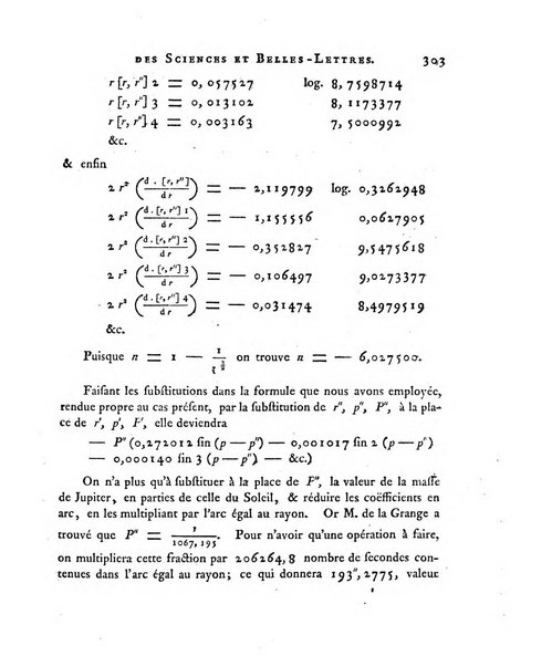 Memoires de l'Academie royale des sciences et belles lettres depuis l'avenement de Frederic Guillaume 2. au throne