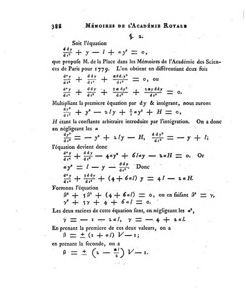 Memoires de l'Academie royale des sciences et belles lettres depuis l'avenement de Frederic Guillaume 2. au throne