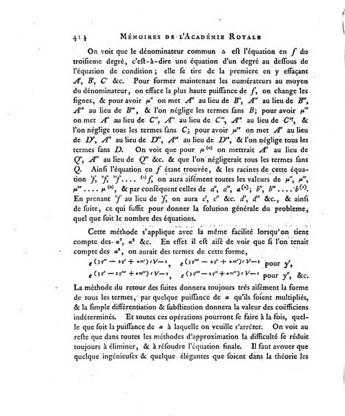 Memoires de l'Academie royale des sciences et belles lettres depuis l'avenement de Frederic Guillaume 2. au throne