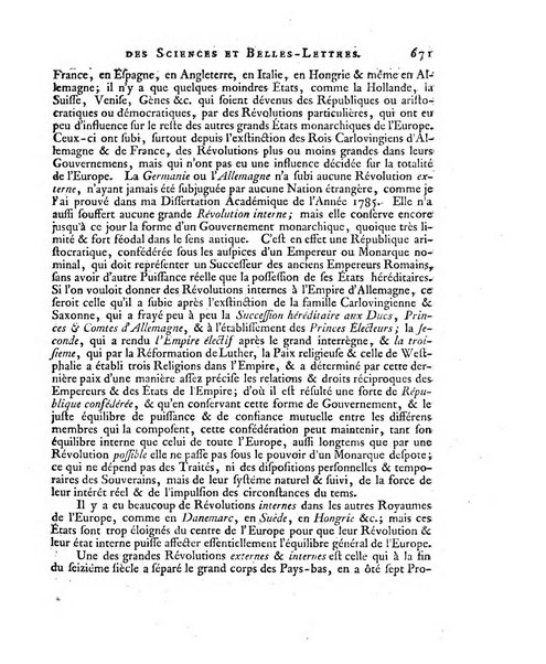 Memoires de l'Academie royale des sciences et belles lettres depuis l'avenement de Frederic Guillaume 2. au throne