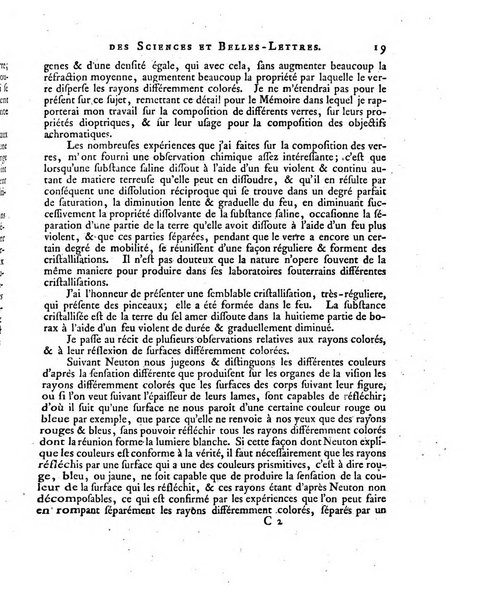 Memoires de l'Academie royale des sciences et belles lettres depuis l'avenement de Frederic Guillaume 2. au throne