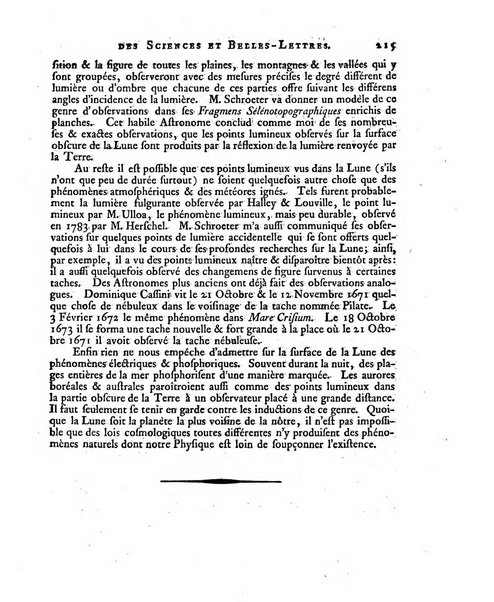 Memoires de l'Academie royale des sciences et belles lettres depuis l'avenement de Frederic Guillaume 2. au throne