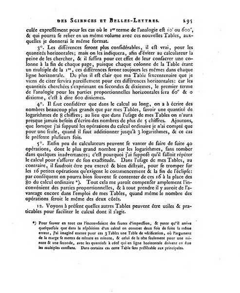 Memoires de l'Academie royale des sciences et belles lettres depuis l'avenement de Frederic Guillaume 2. au throne