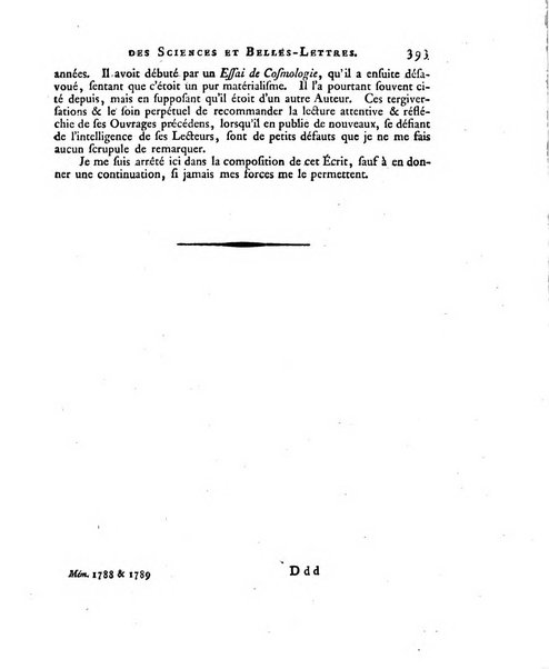 Memoires de l'Academie royale des sciences et belles lettres depuis l'avenement de Frederic Guillaume 2. au throne