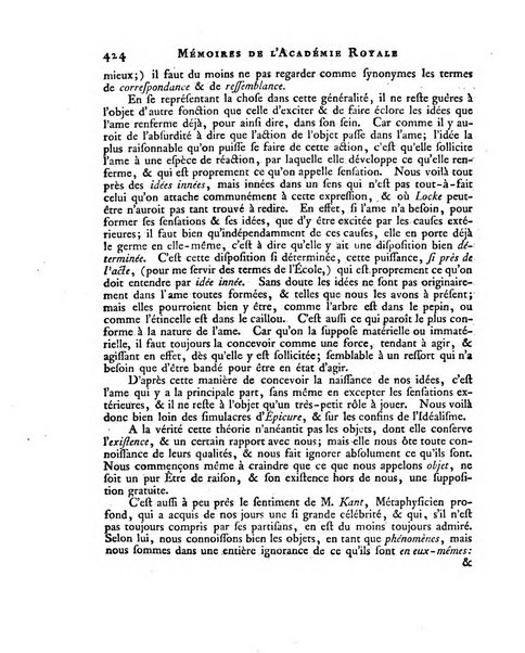 Memoires de l'Academie royale des sciences et belles lettres depuis l'avenement de Frederic Guillaume 2. au throne